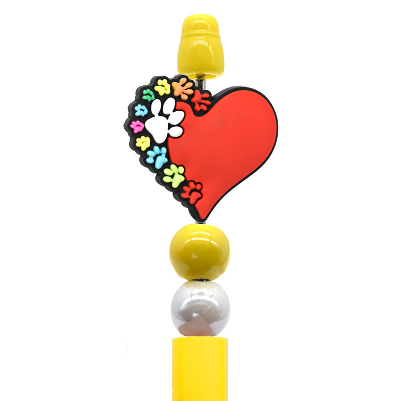 Wholesale Random100pcs/pack DIY Ballpoint Pen Beading Accessories Beads